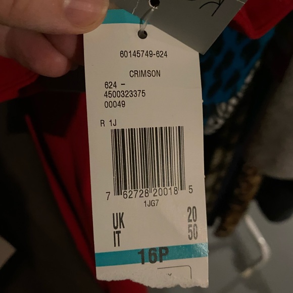 Kasper Separates NEW Crimson Red Lana Petite Coordinates Dress Pants, 16P - Picture 3 of 7